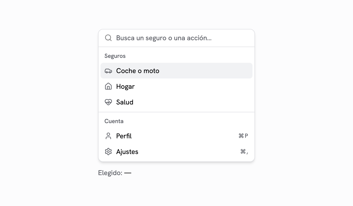 Command preview