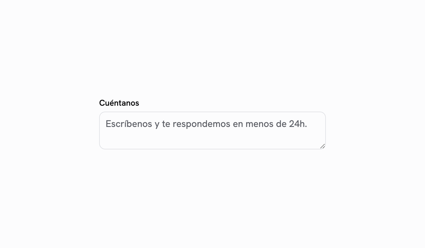 Textarea preview